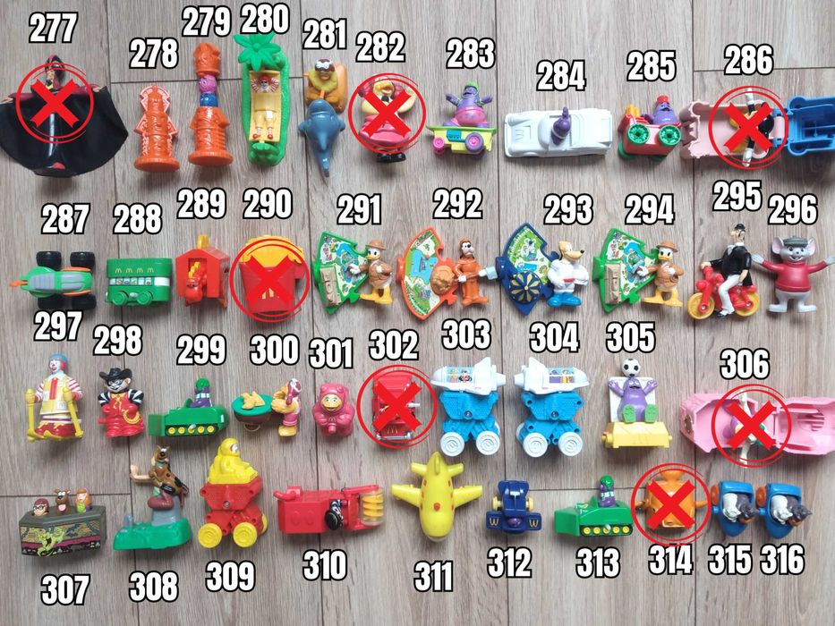 McDonalds Toys Макдоналдс Играчки от 90те 00те Винтидж Колекционерски