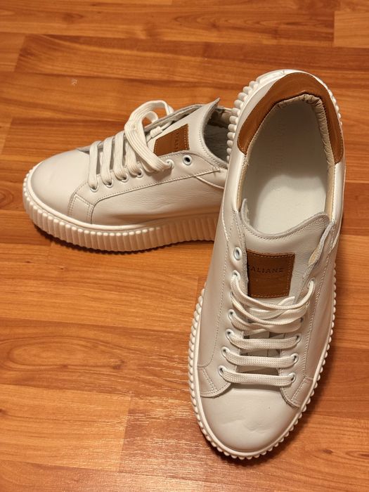 Papuci piele made in Italy