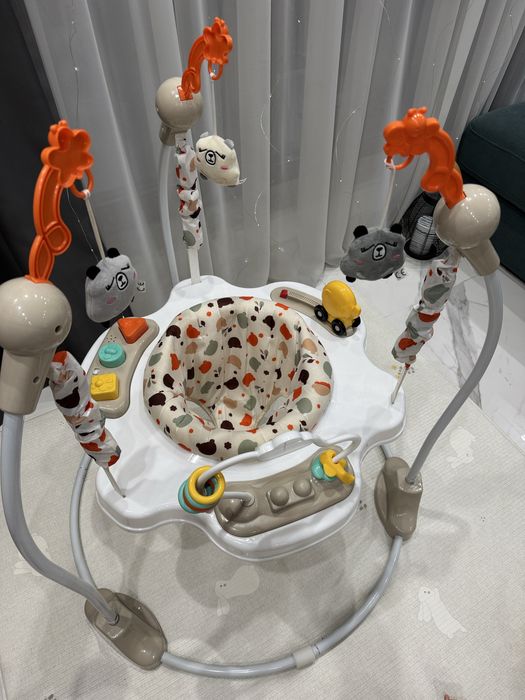 Детско бънджи Moni - Magic Fun, Бежово