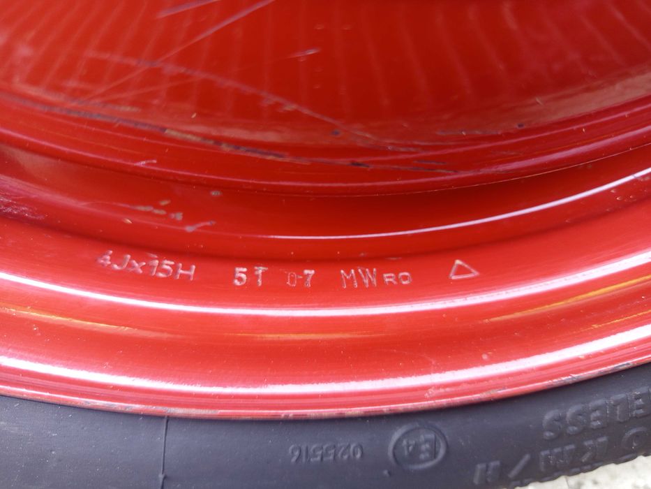 резервна гума патерица за Хонда Сивик Джаз, Мини, Киа, 15 цола, 4х100,