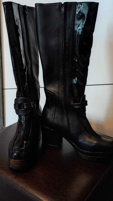 Cizme de dama piele