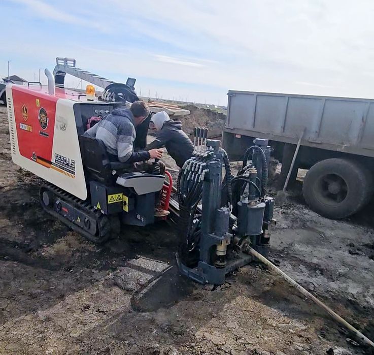 ГНБ бурение прокол