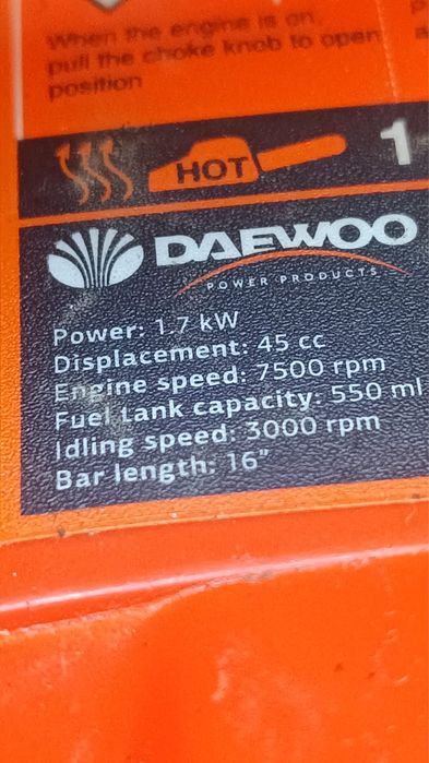 Druja Daewoo DCS4516