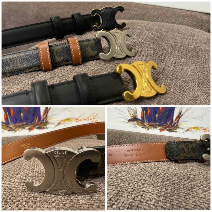 Колани от естествена кожа LV Celine