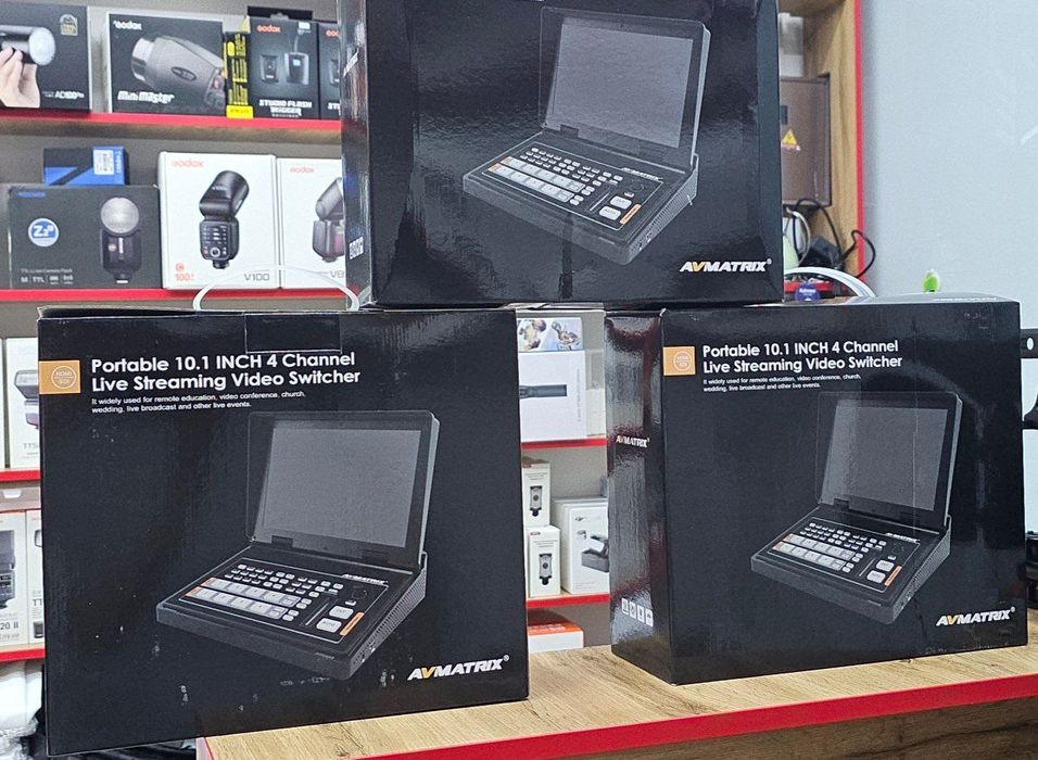 Avmatrix Yolobox video miksherlar . 400$ dan boshlanadi