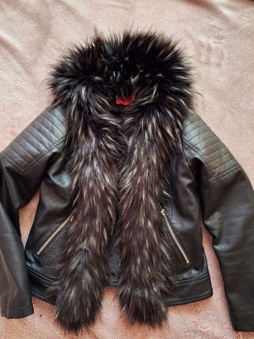 Кожено яке за момиче