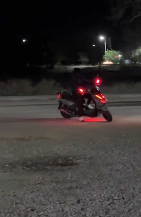 самурай мопед 1800км