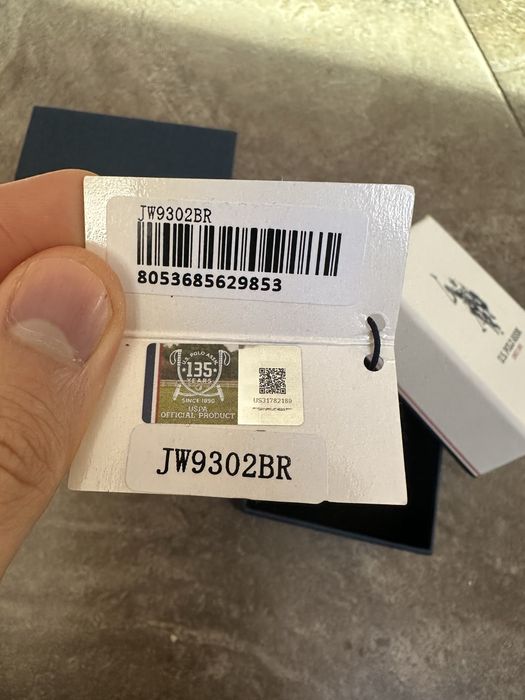 Оригинална гривна U.S. Polo Assn. – неръждаема стомана (черна)
