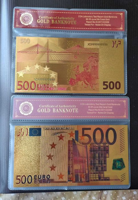 Сувенирни банкноти / Австралия, САЩ + 1 лев НРБ / = 8 € общо .