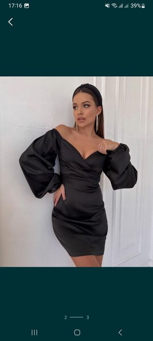 Атласное платье,  размер 42-44-46