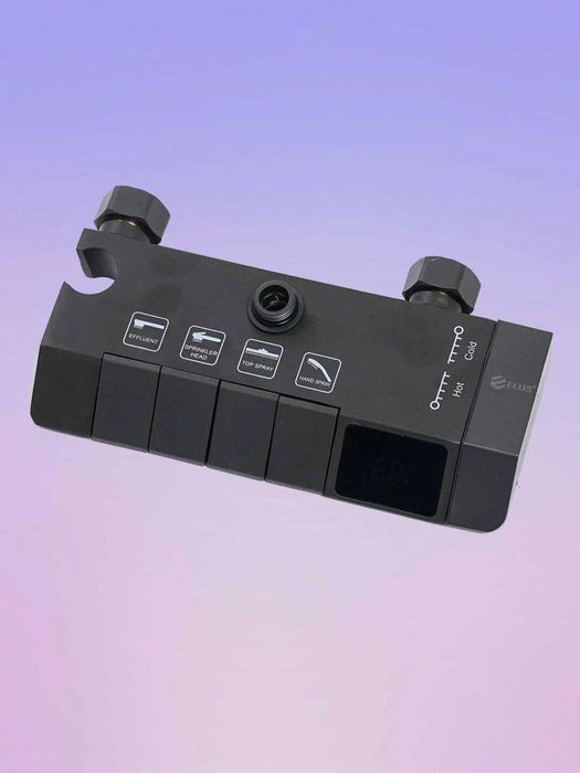 Dush tizimi, 4 in 1 displeyli smistitel grey