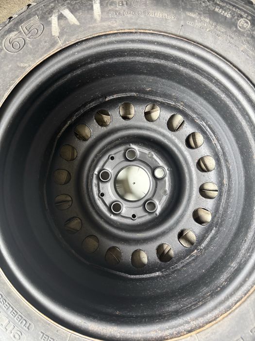 Стоманени джанти Mercedes 5x112 с гуми 195/65 R15
