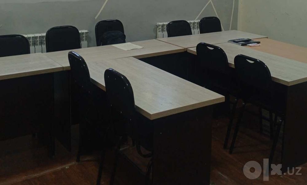 Parta va stulchalar sotiladi. O'quv markaz yo ofis uchun