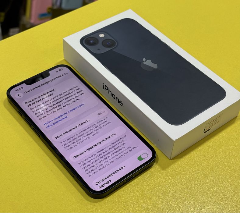 Айфон 13 128гб 68% без ремонта