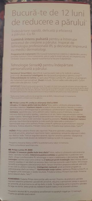 PHILIPS Lumea Ipl 8000