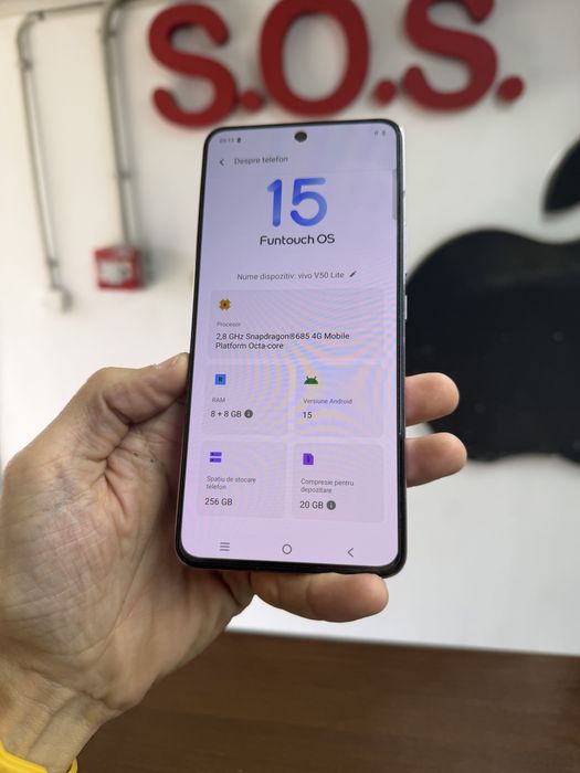 Vand Vivo V50 Lite 256Gb Pink impecabil