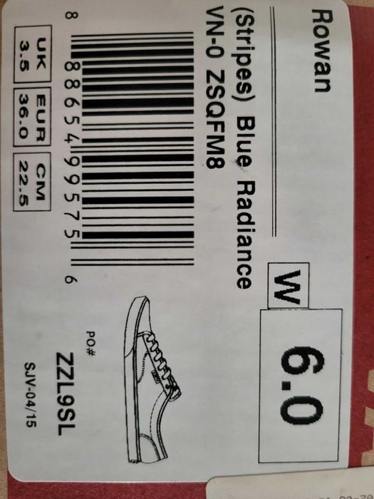 Гуменки Vans, 36 номер