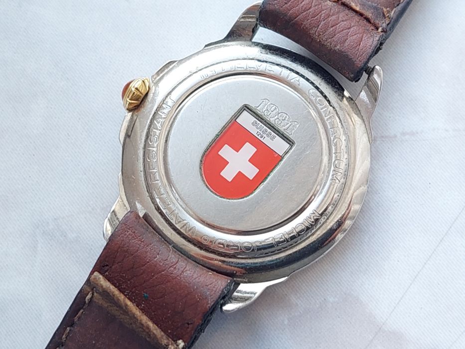 Ceas Michel Jordi quartz cu diam. de 37 mm fc, functional, colectie vi