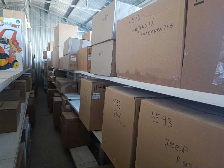 Firma in faliment vinde stoc de jucarii, partial sau integral