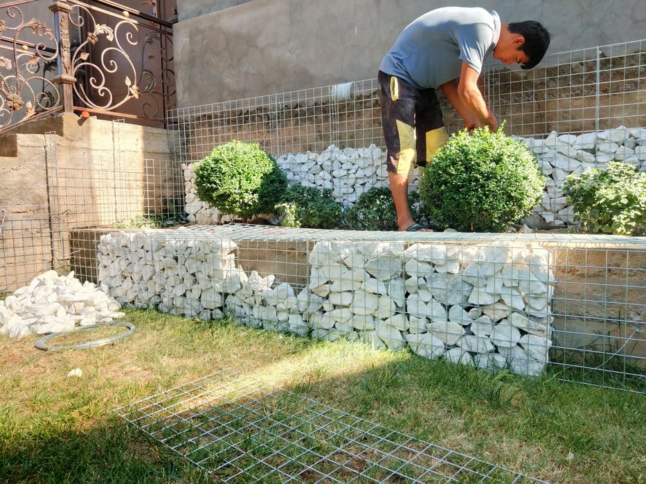 Габион ишларини киламиз