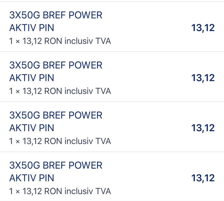 Rezerve wc bref power altiv