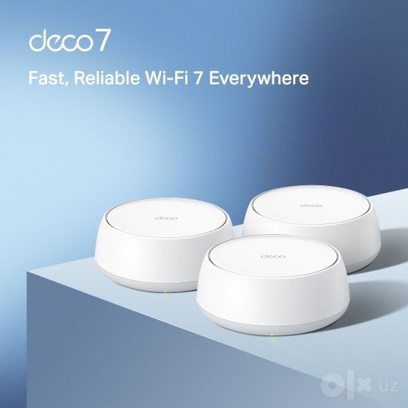 # TPlink Deco BE25 BE3600 3pack WiFi 7 2.5 Gigabit router MESH система