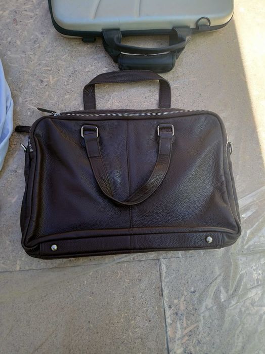 Кожаная Сумка для ноутбука