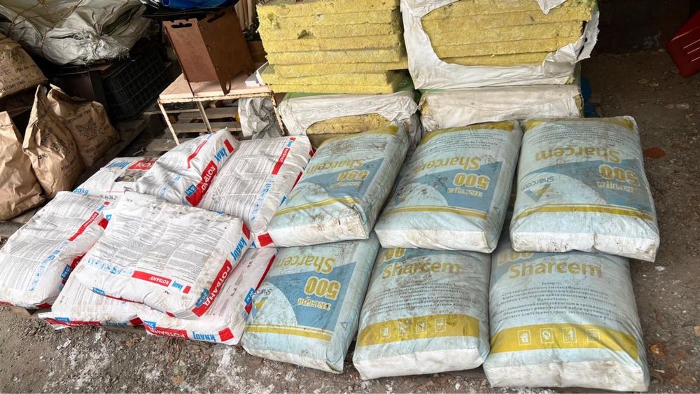 Цемент .Рондман .Известь