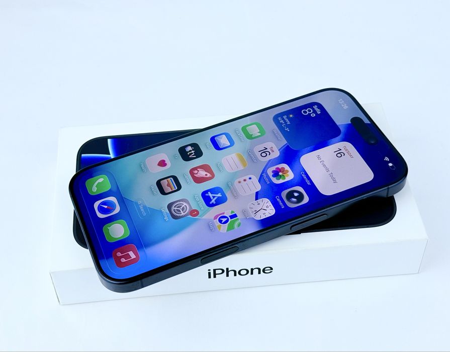 Apple iPhone 16 Pro 128GB Black Titanium 94% Батерия!