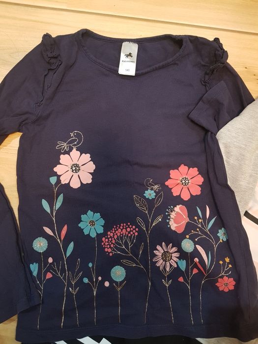 Лот клин Tik Tok и блузки 140см