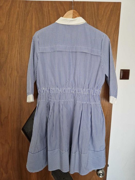 Rochie eleganta de zi cu print de flori