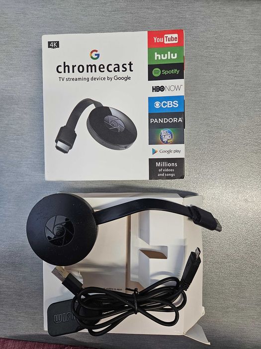 Chromecast Smart TV безжично свързване на телефон