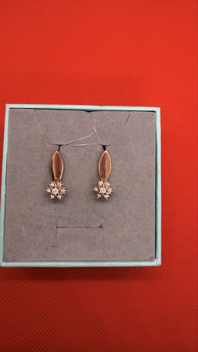 Золотые серьги/Bari bar shop/рассрочка