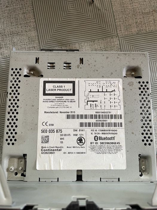 Cd Player Octavia 3