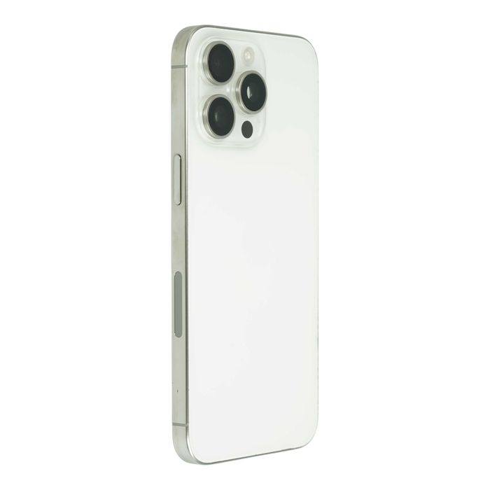 Magazin Apple | iPhone 15 Pro Max | White Titanium | Excelent | 256GB | 100% | Cu Garantie | In Rate | smilemobile.ro