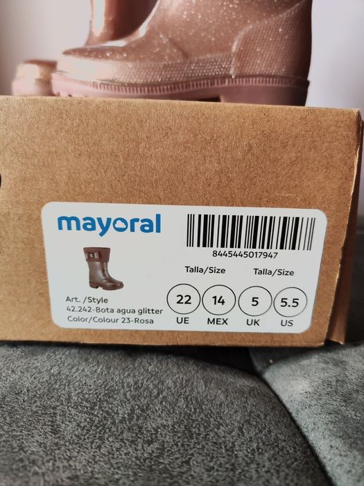 Детски гумени ботуши Mayoral