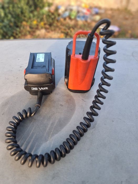 Hilti adaptor baterie și baterie36v și makita 24v