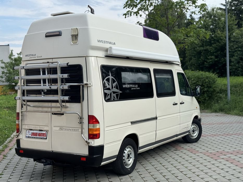 *RATE*Mercedes Sprinter 312 Camper James Cook 1997 Westfalia autorulota 5locuri automat import Germania fara umezeala la interior!