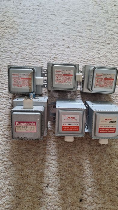 магнетрои ,чинии за микровълнова печка