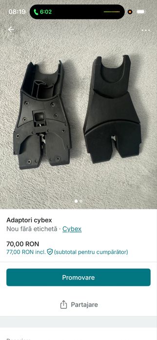 Adaptori cybex pentru adamex