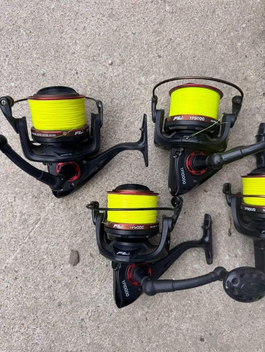 Vând 6 Mulinete FL  Yf 10000, 300 de lei toate 6 buc