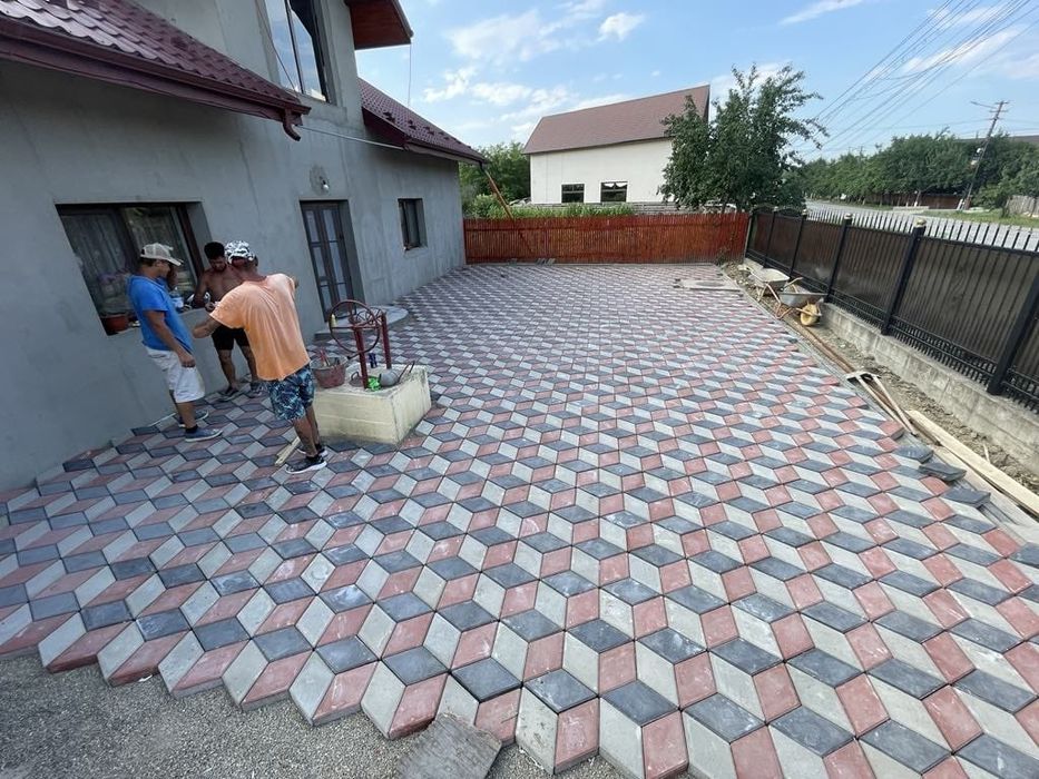 Producem pavele 3d + Montaj