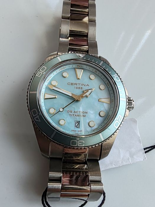 Ceas Certina DS Action Titanium Quartz 300 m Diver 34 mm Nou-Nepurtat!