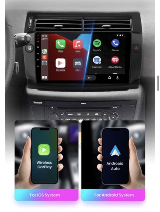 Navigatie Android Citroen C4 , Carplay Android Auto + Camera