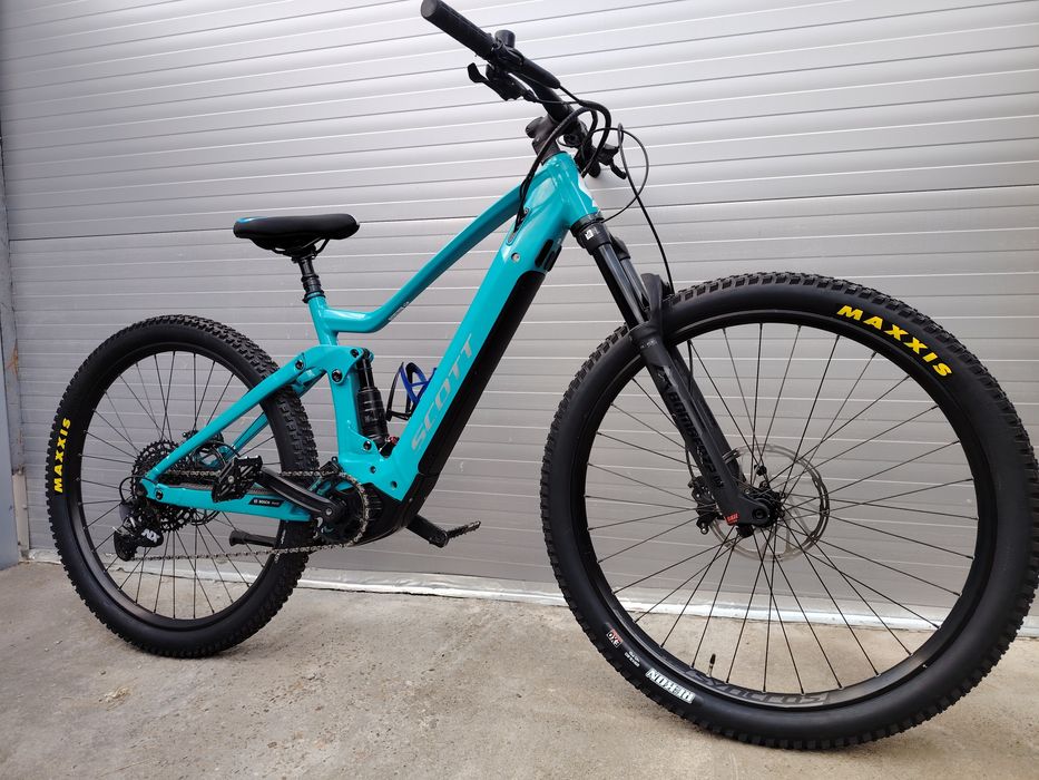 Bicicleta electrica full suspension Scott Strike  e ride 940