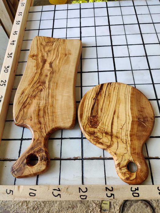 Купи, дъски за сервиране, хаванчета от маслиново дърво