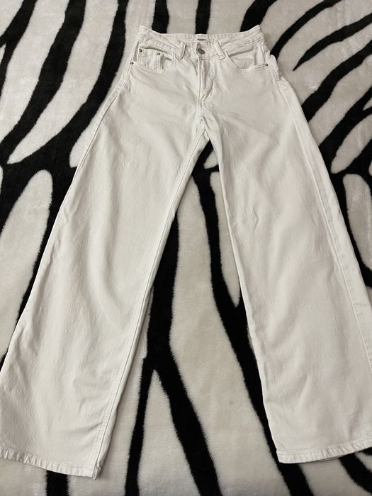 Blugi albi XS monday