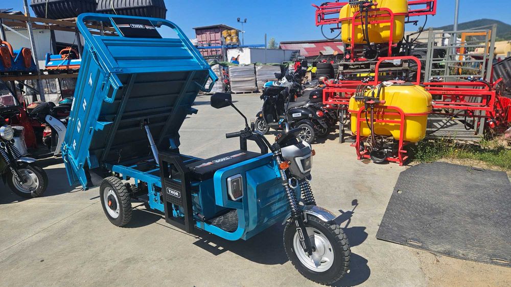 Tricicleta Thor MAGNUM-3 noua electrica cu bena Agramix 1200W