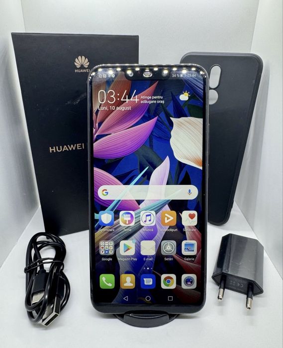 Pachet Huawei mate 20 lite FULL BOX cu husa si incarcator