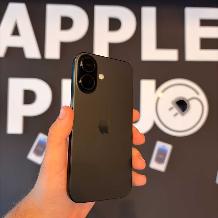iPhone 16 128Gb Black 100% Baterie + 24 Luni Garanție/ Apple Plug